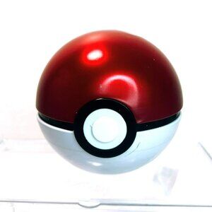 Pokemon TCG PokeBall Collectible Tin Empty Red/White